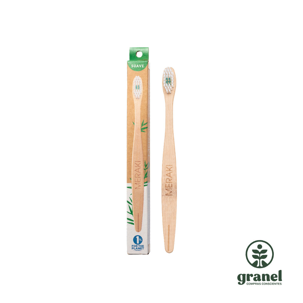 Cepillo de dientes de bambú Meraki