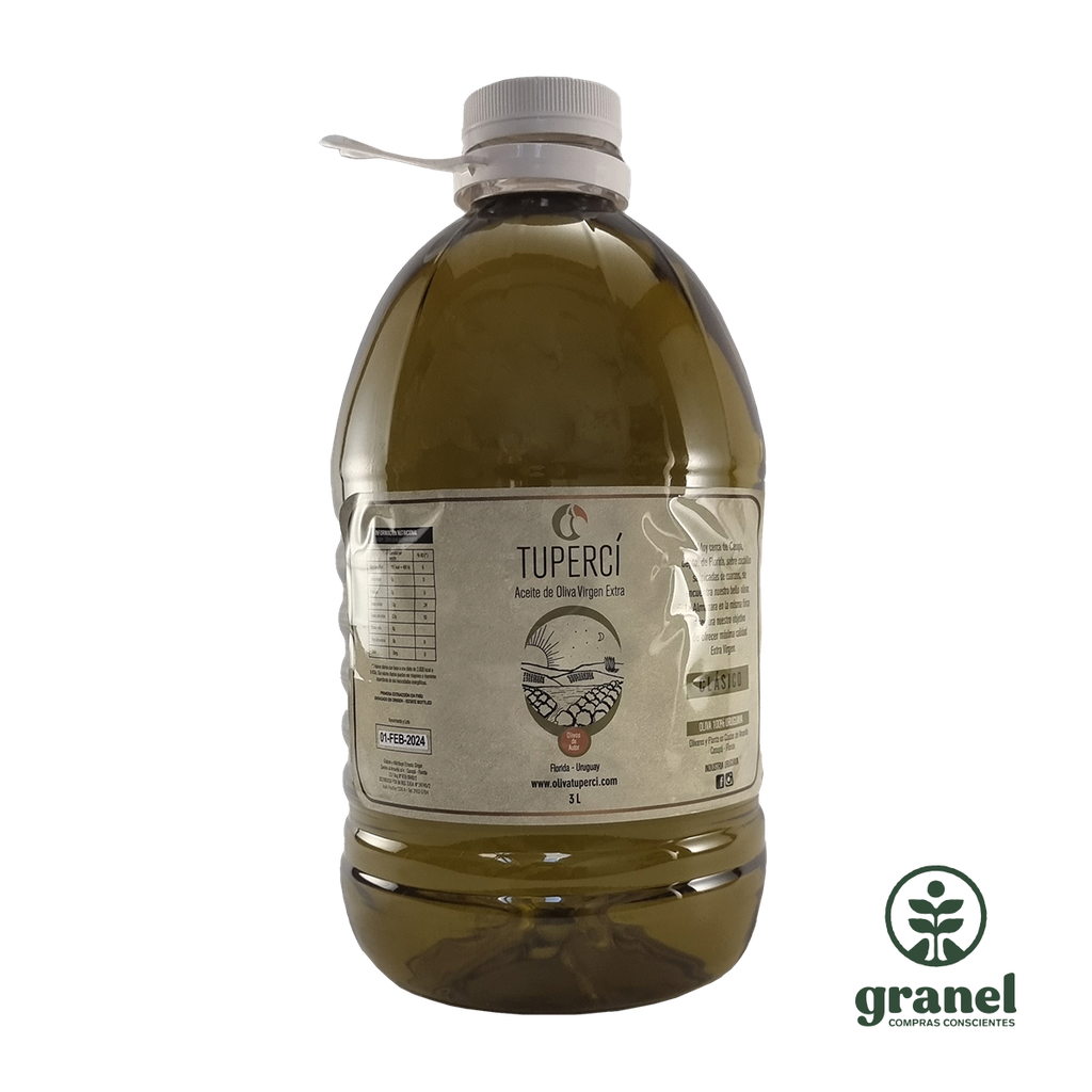 [3266] Aceite de oliva extra virgen clásico Tupercí bidón 3L