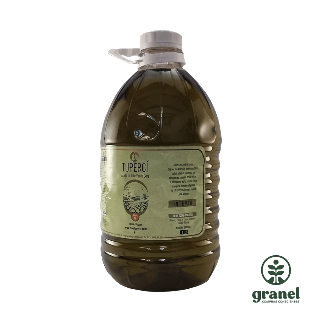 Aceite de oliva extra virgen intenso Tupercí bidón 3L