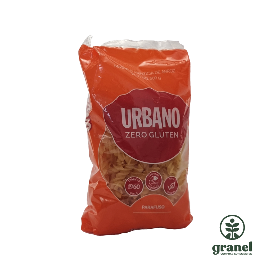 [5898] Fideos de arroz tirabuzón sin gluten Urbano 500g