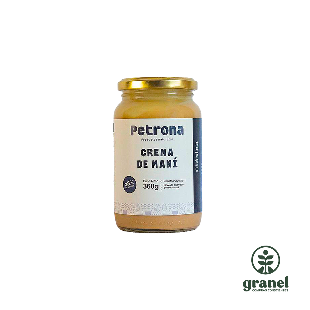 Mantequilla crema manteca de maní Petrona 360g